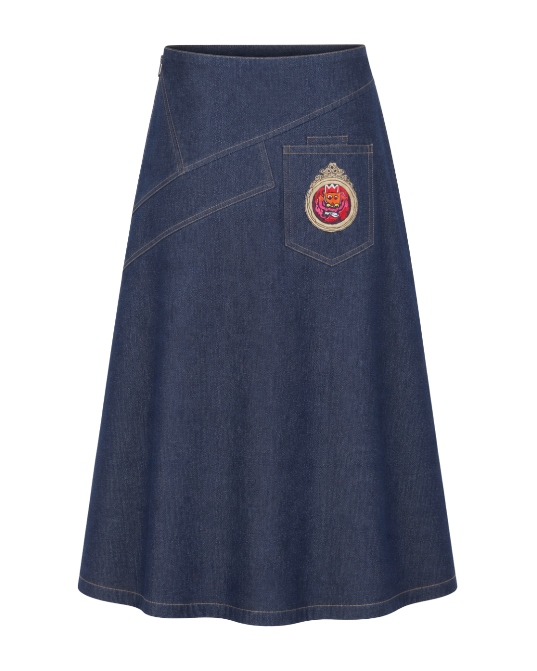 THE GUARDIANS DENIM SKIRT