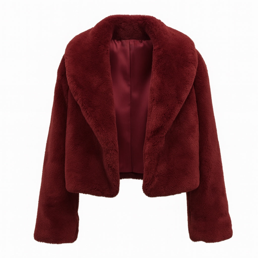 La Nuit Douce Faux Fur Jacket