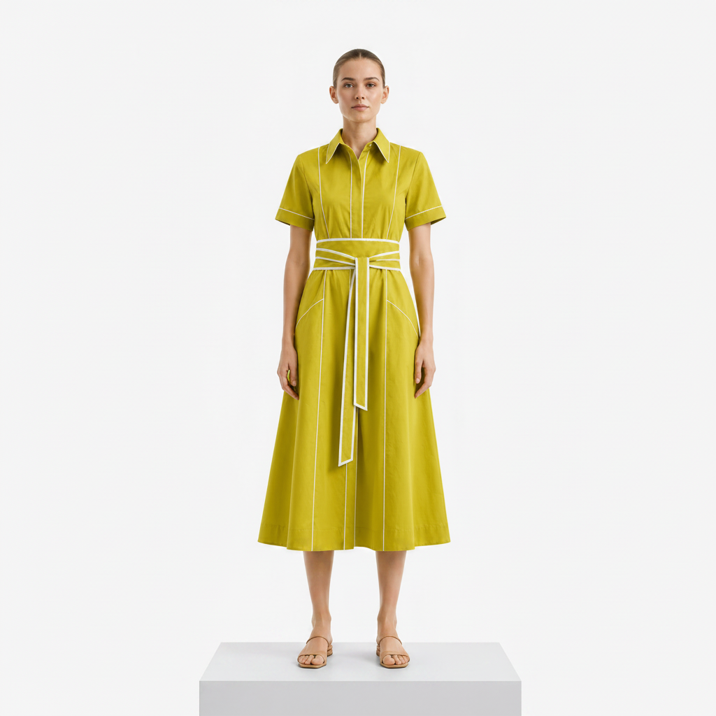 La Justesse Shirt Dress