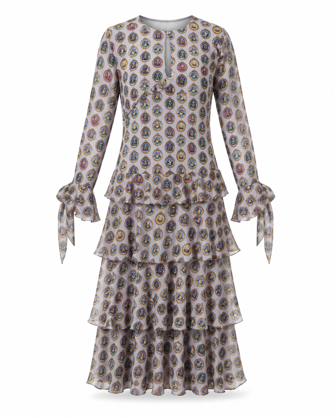 THE GUARDIANS CHIFFON DRESS