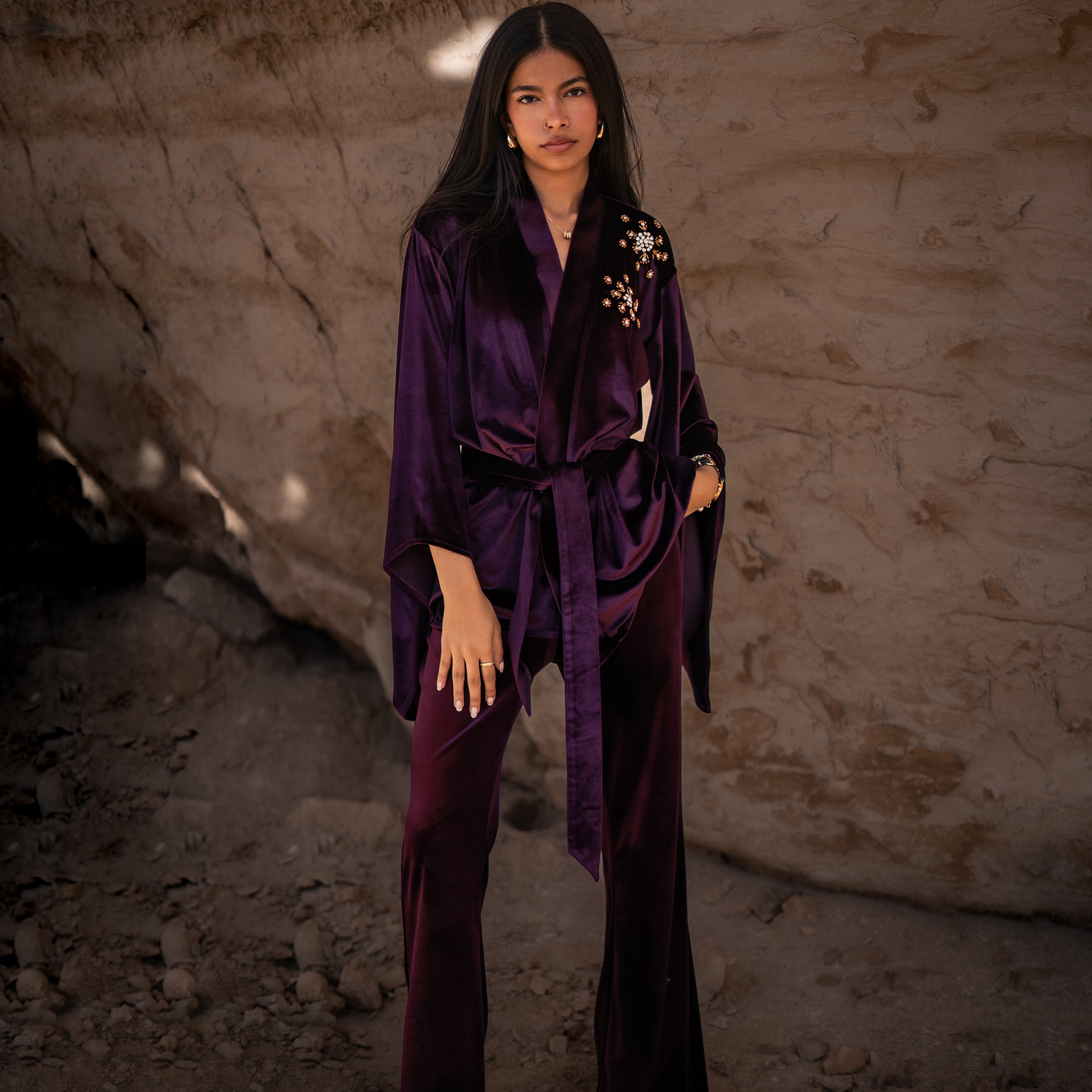 Amethyst Kimono set
