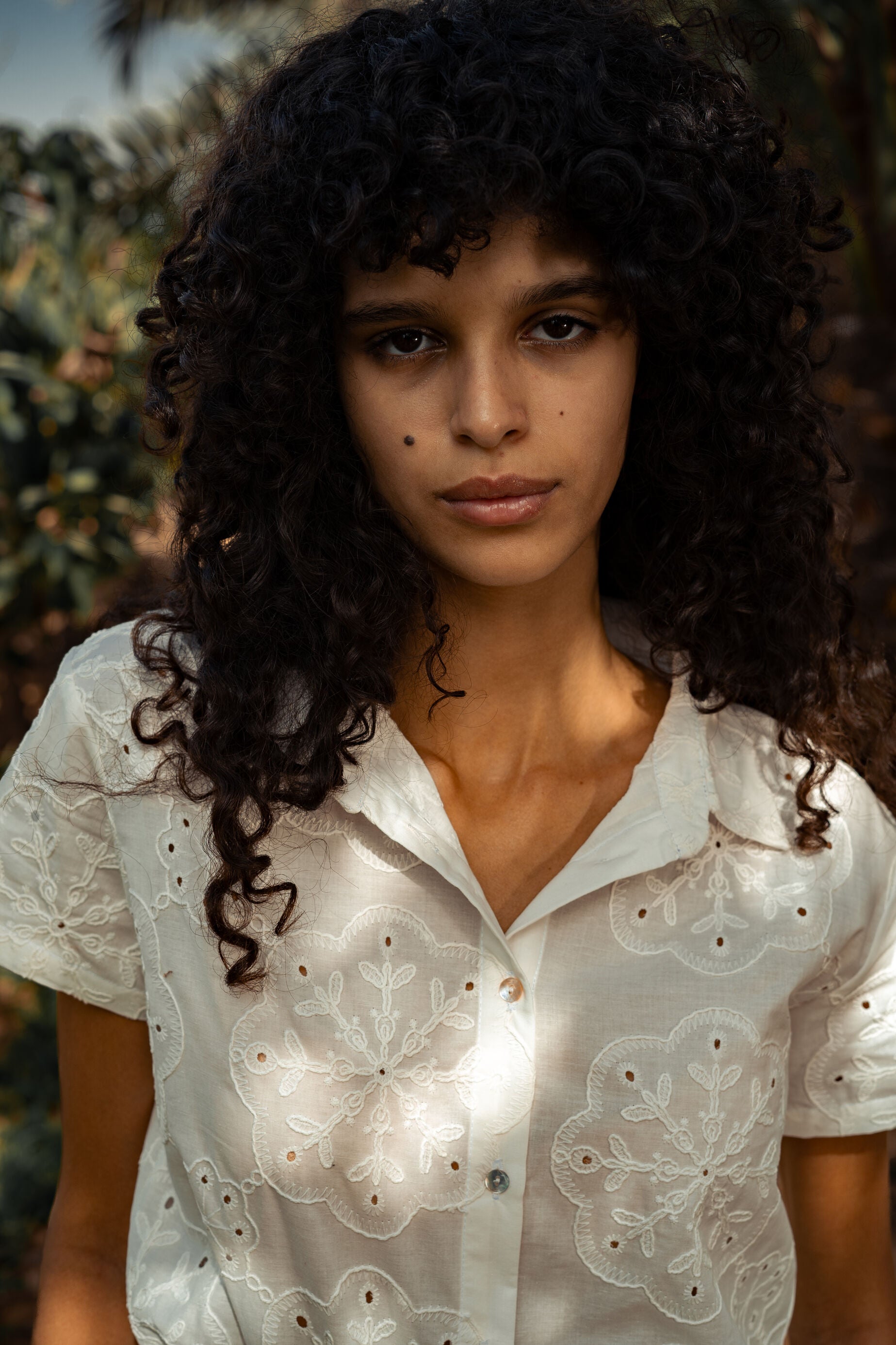 Broderie Anglaise Sunrise Shirt