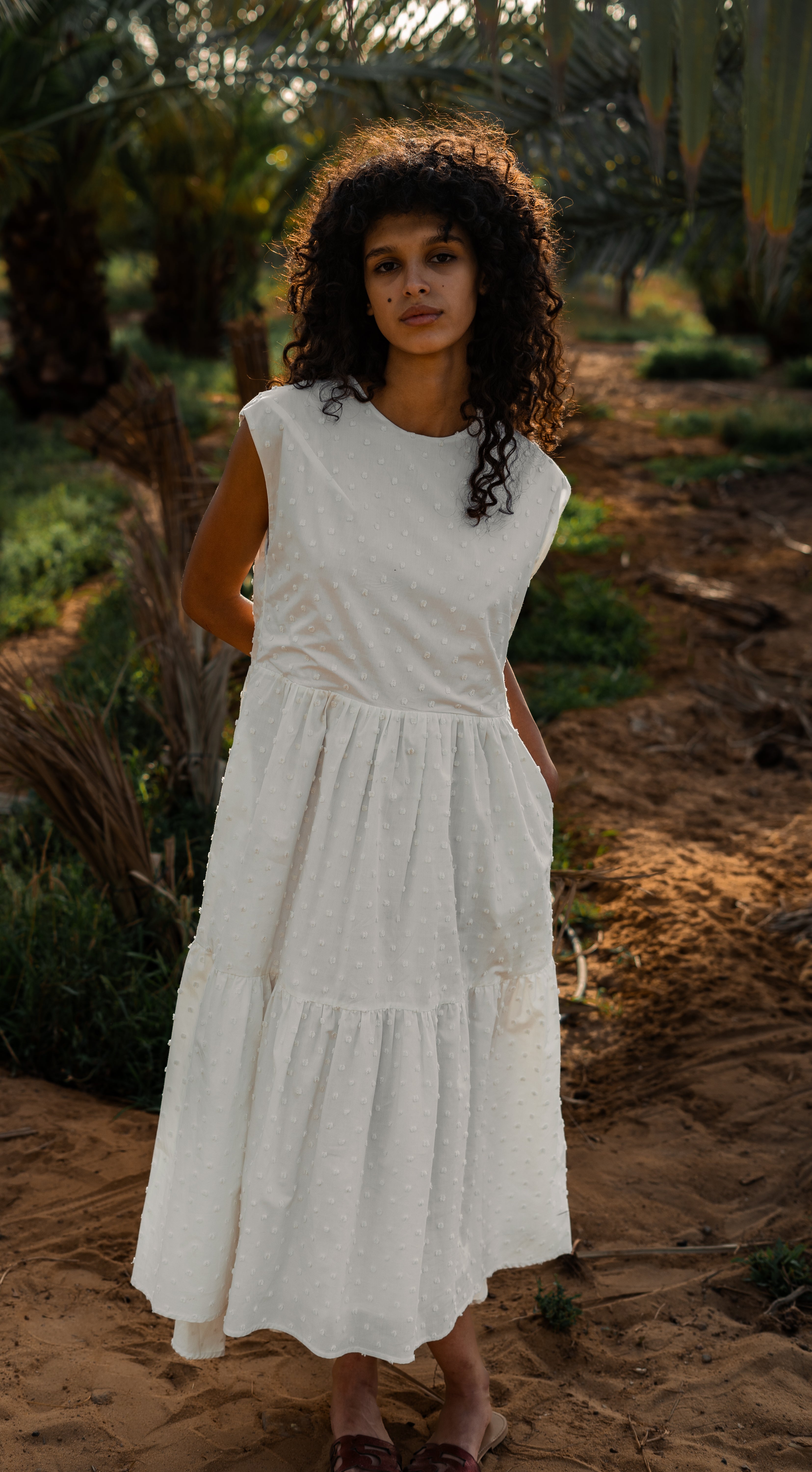Fil Coupé Dress