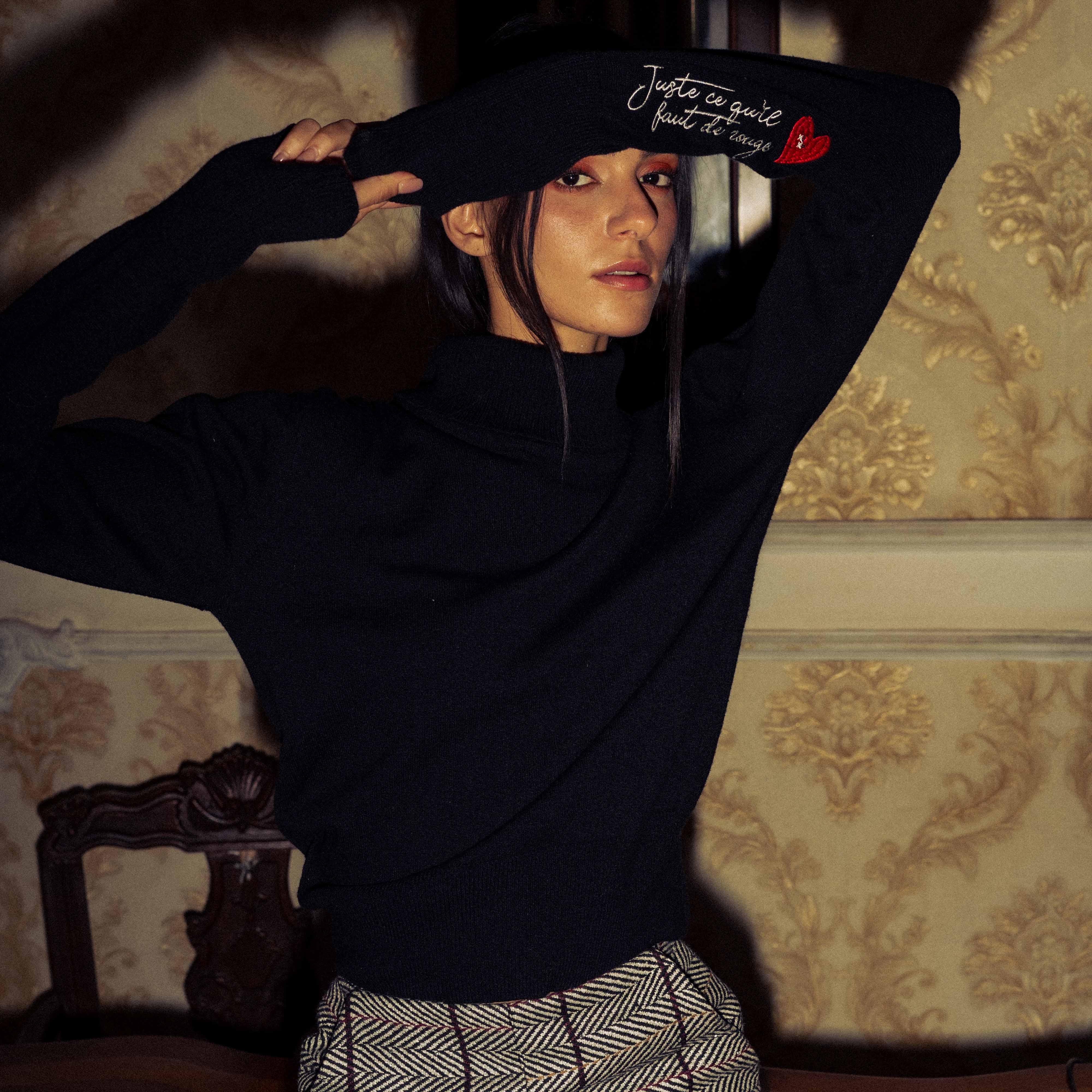 Black No.9 Sweater