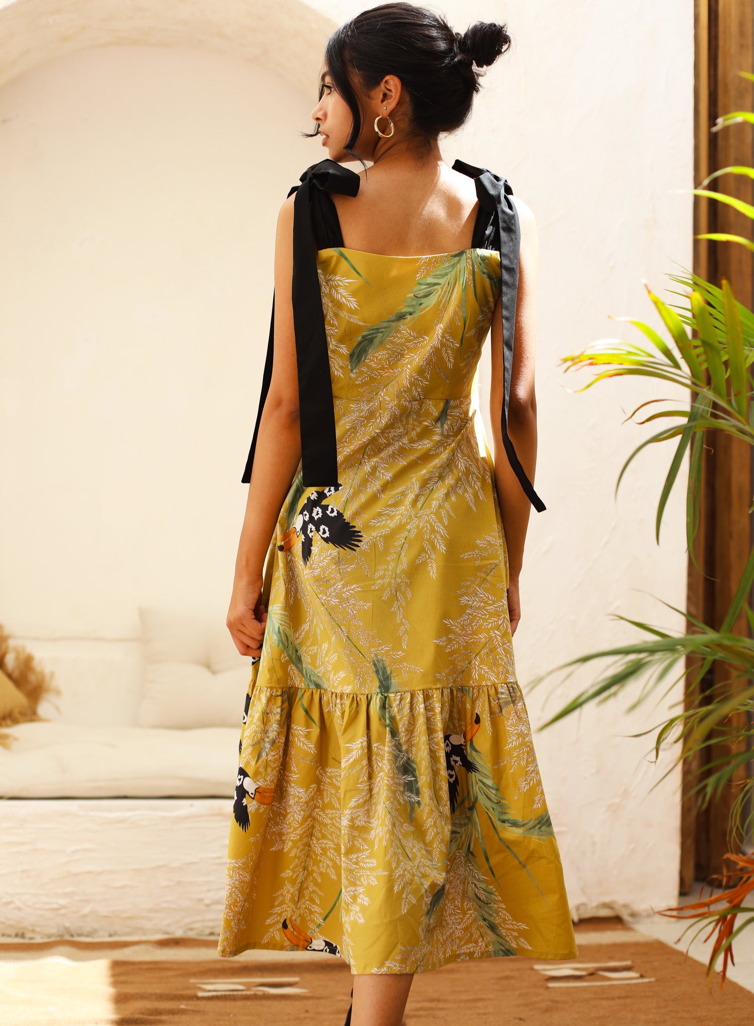 Racine Torudues Midi Dress