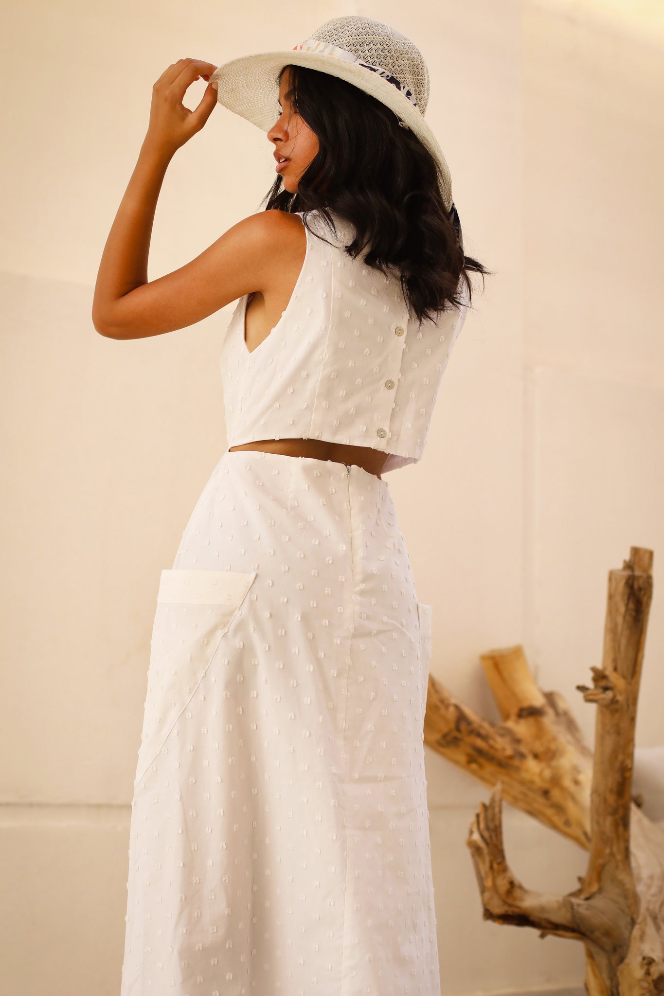 Beach Party Poplin Dress