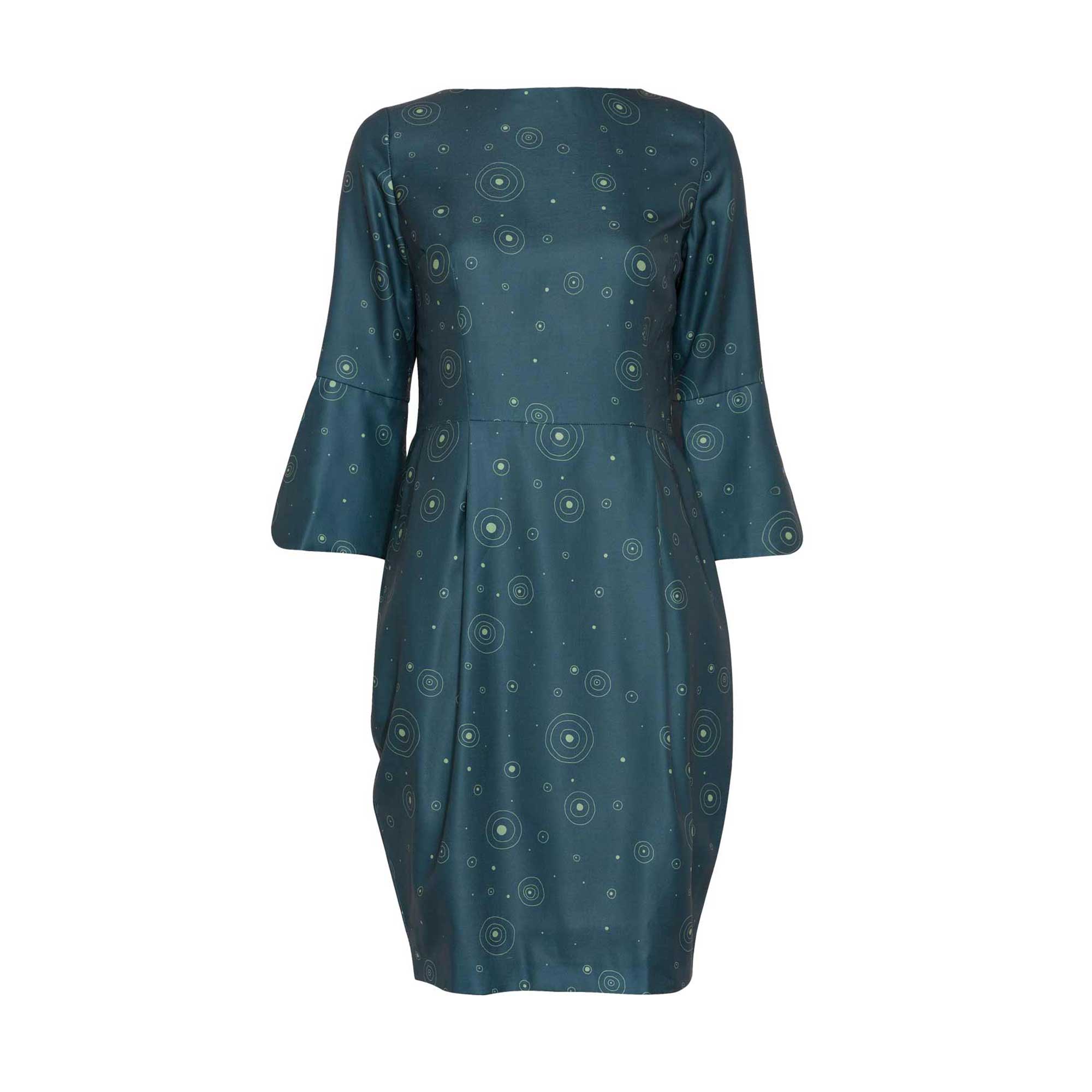 Semi loose-fit Printed Dress