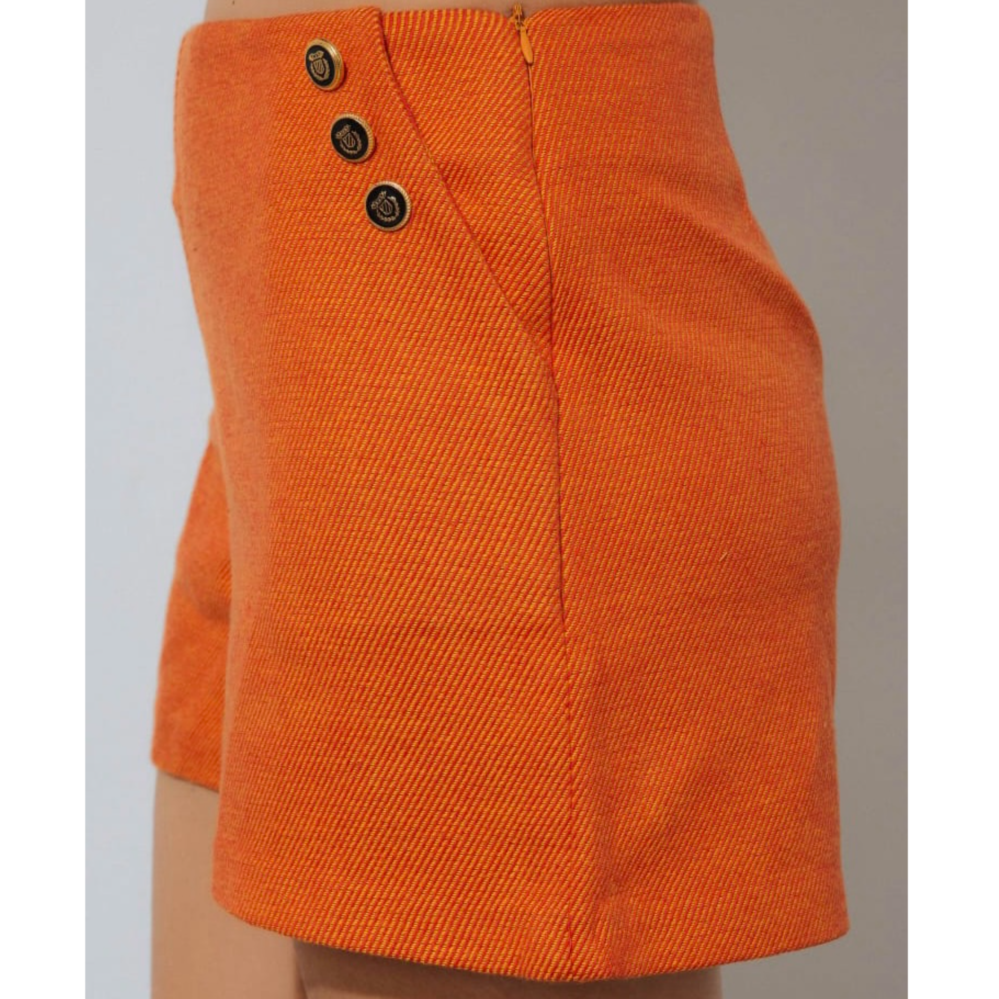 High Waist Tailored Shorts