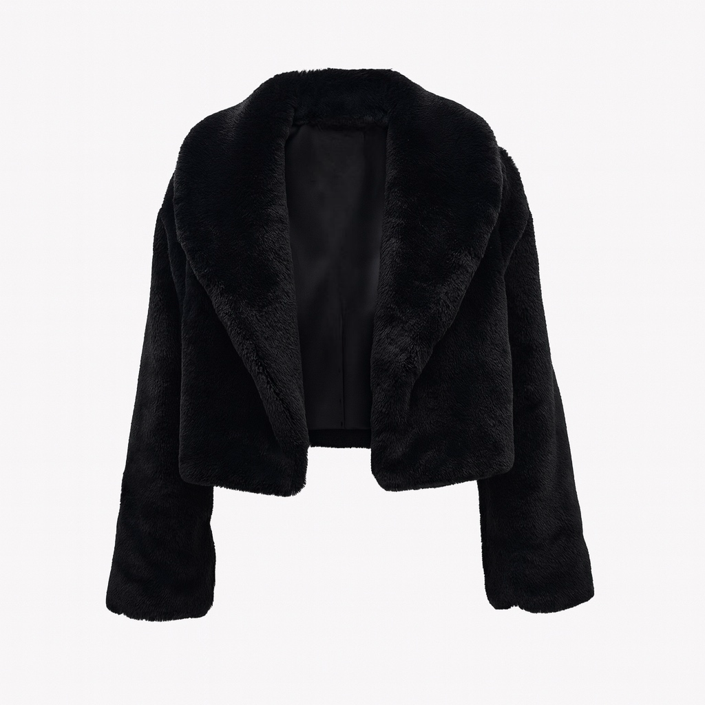 La Nuit Douce Faux Fur Jacket