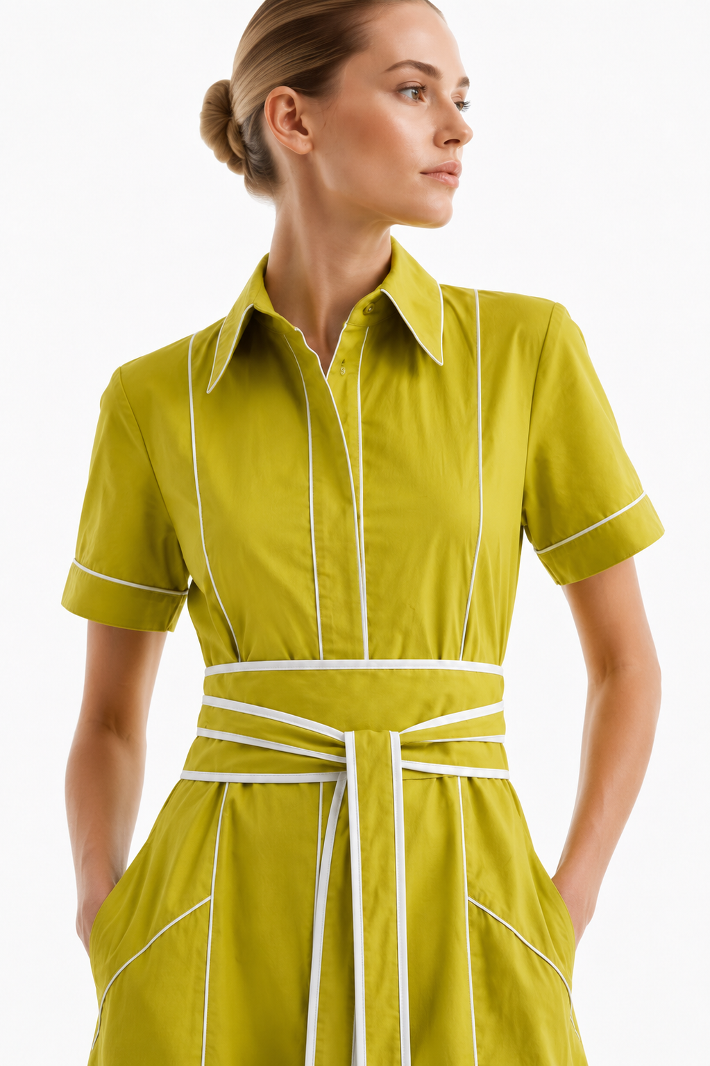 La Justesse Shirt Dress