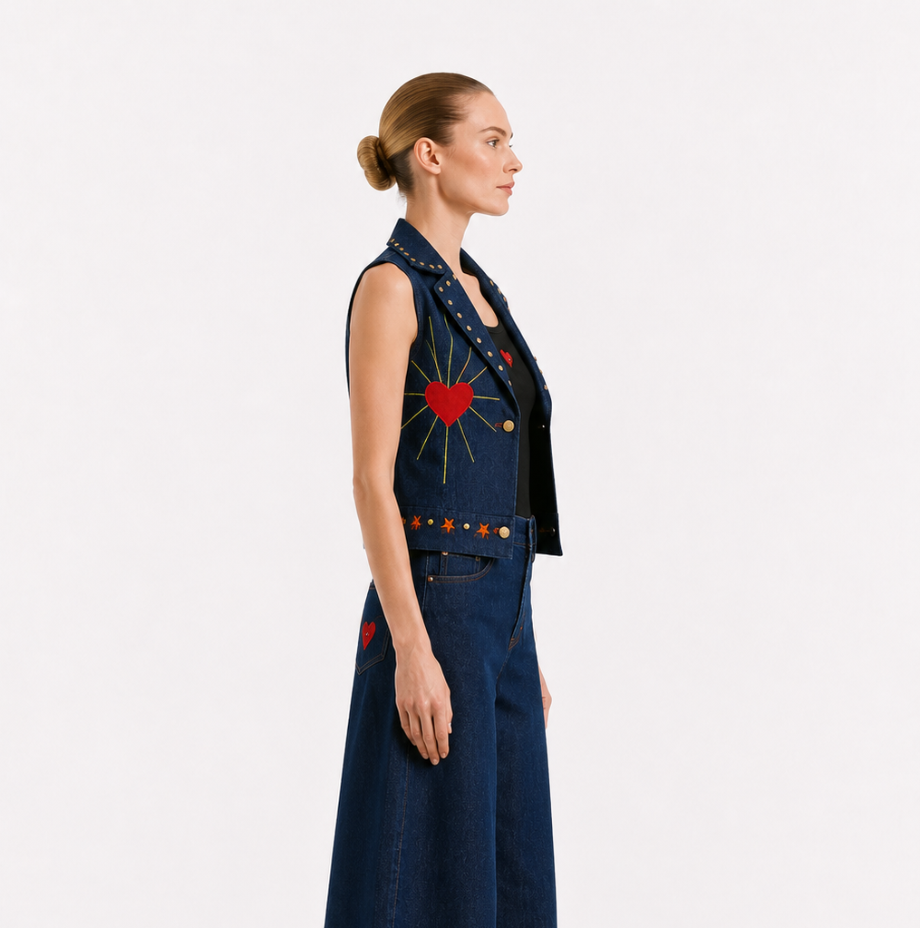 L'Audace Denim Vest
