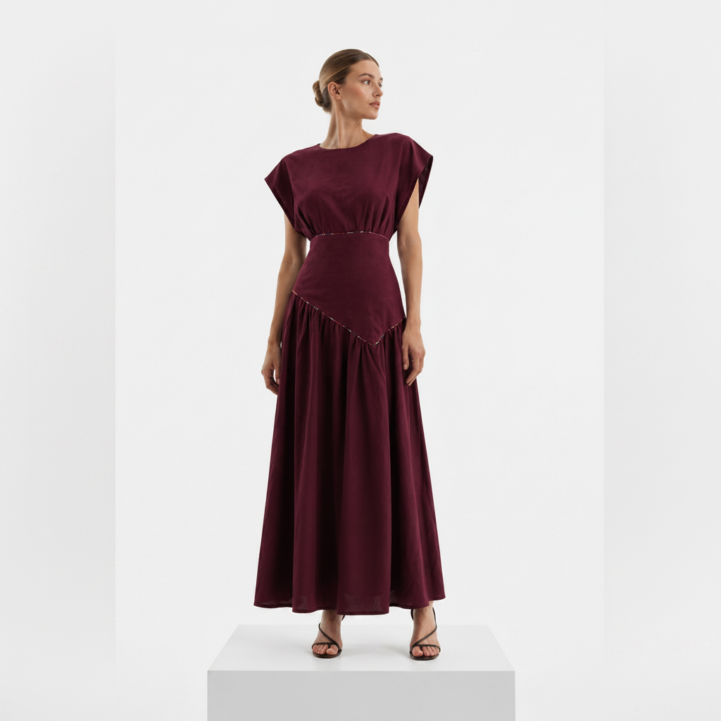 La Nuance Linen Dress