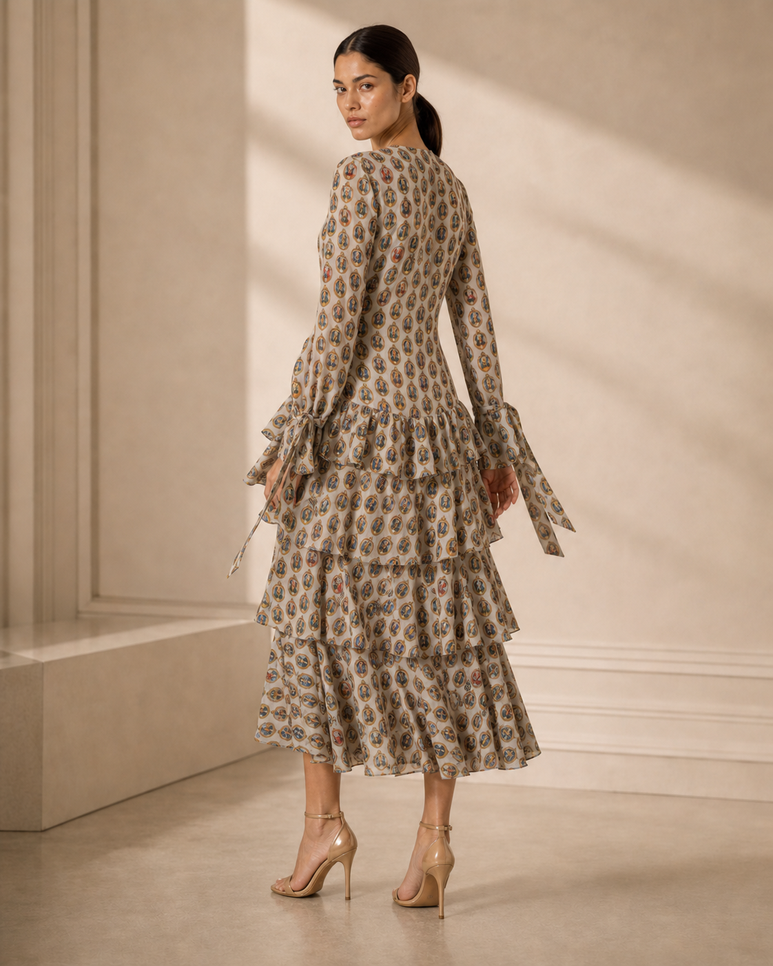 THE GUARDIANS CHIFFON DRESS