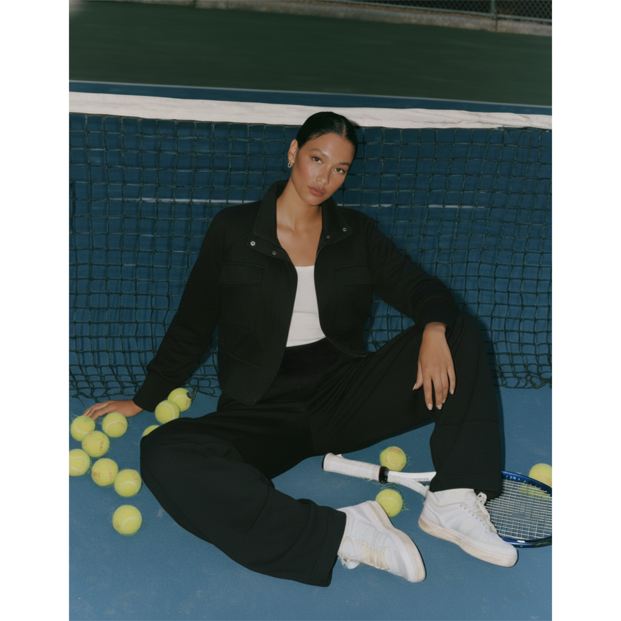 The Apex Tracksuit in Black