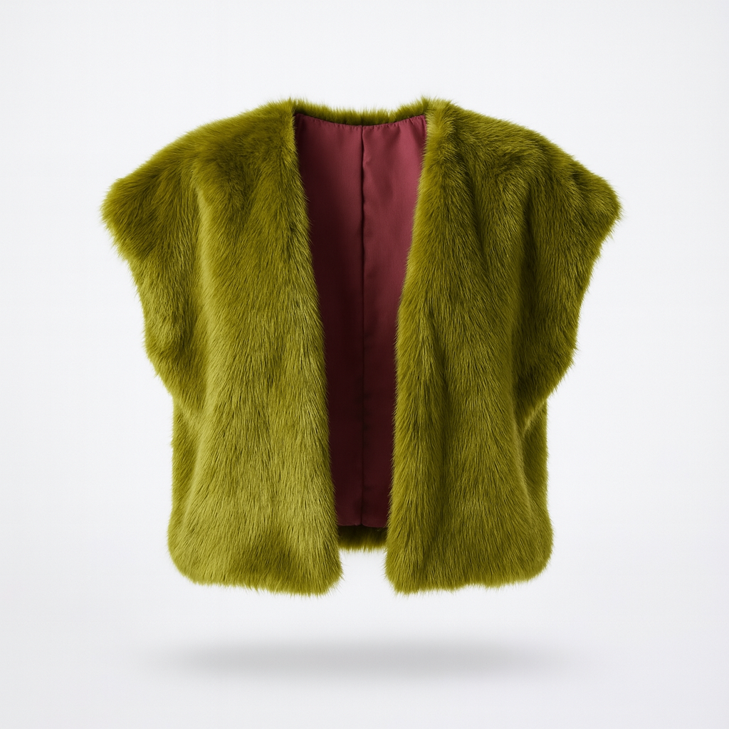 L’Aura Transformée Faux Fur Vest