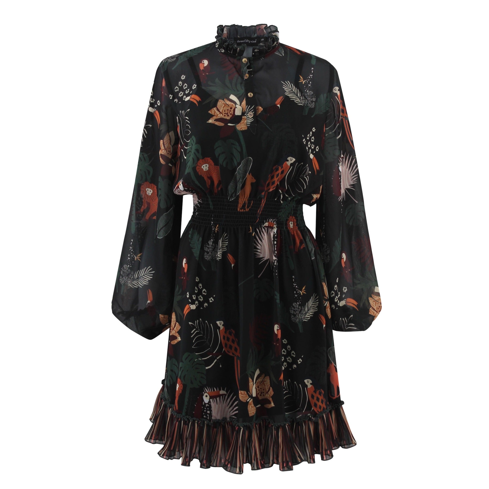 Chiffon Printed Dress