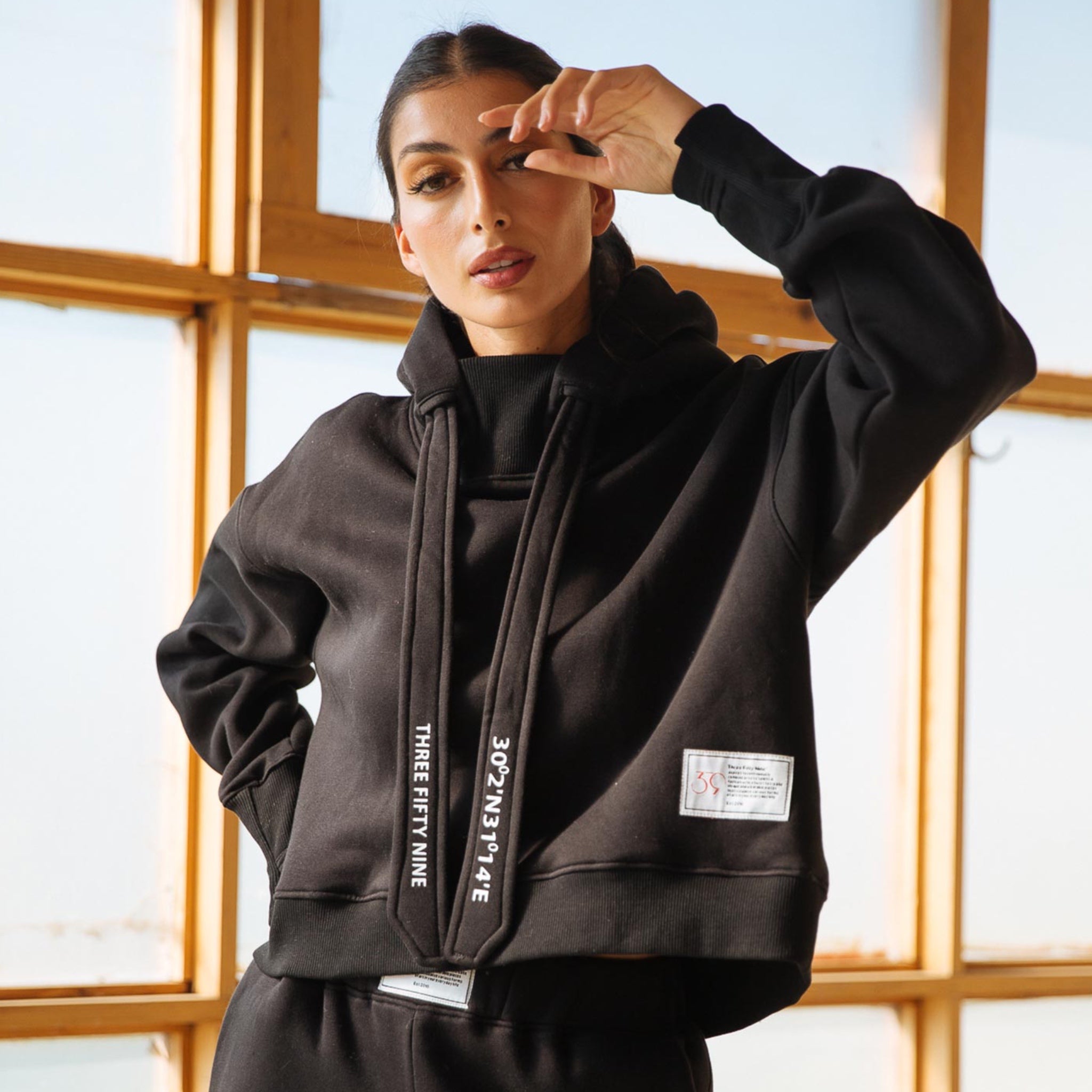 Thick Drawstring Hoodie