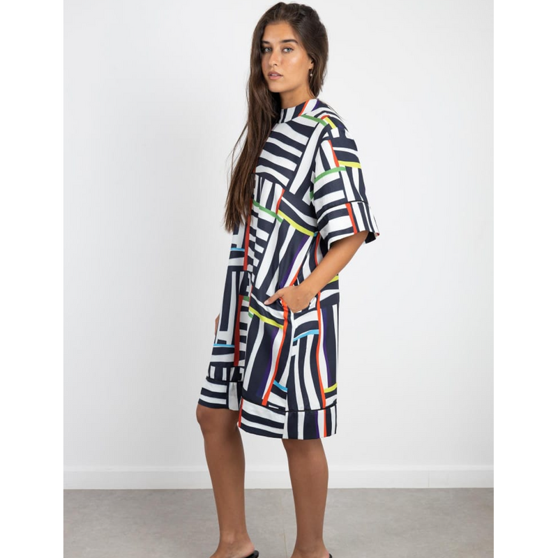 Geometric Pattern Dress