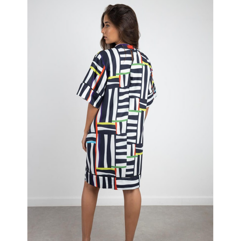 Geometric Pattern Dress